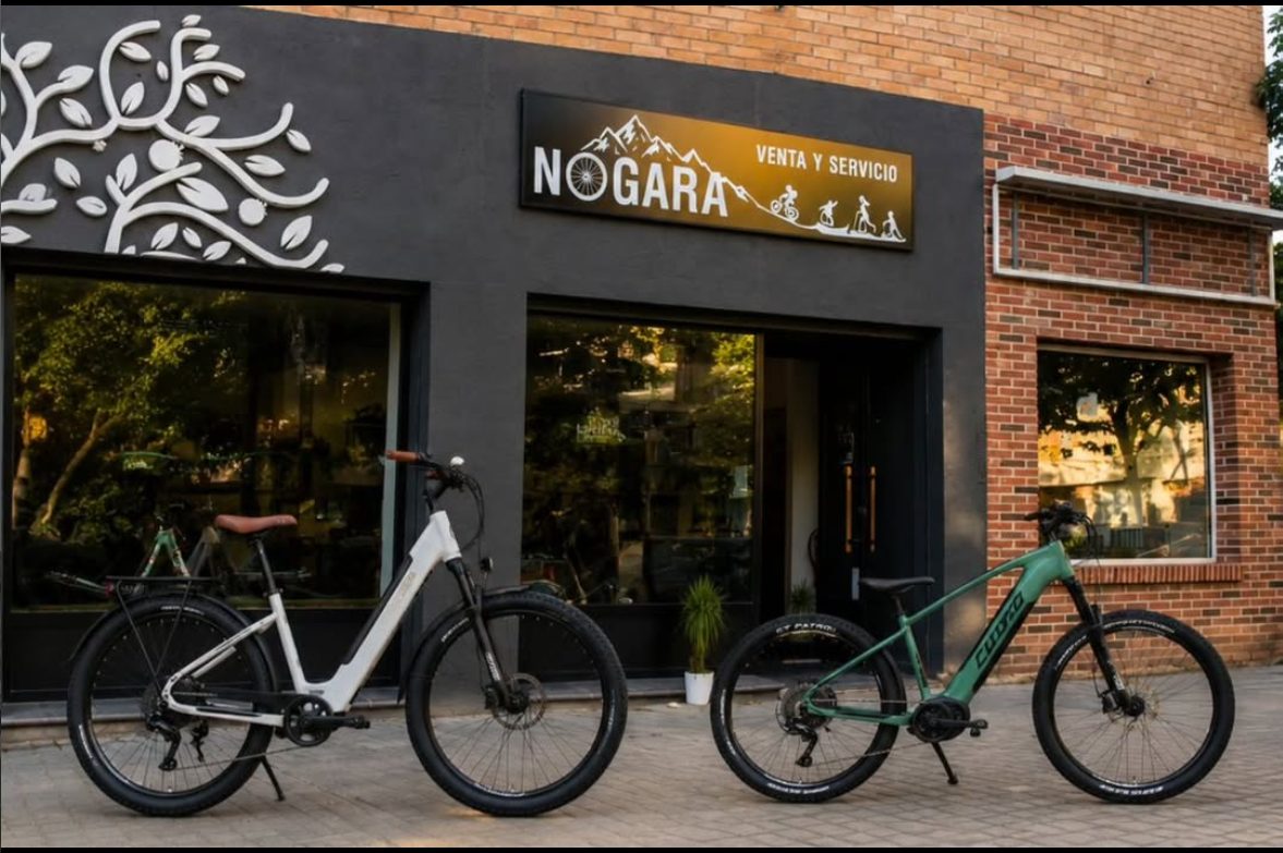 Fachada de la tienda NOGARA en Huesca